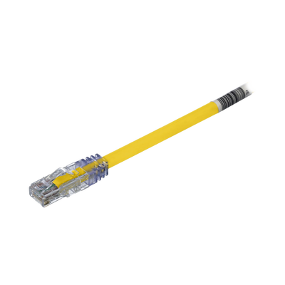 [UTP6AX7YL] Cable de Parcheo UTP, Cat6A, 24 AWG, CM, Color Amarillo, 2.13 Metros (7 Pies)