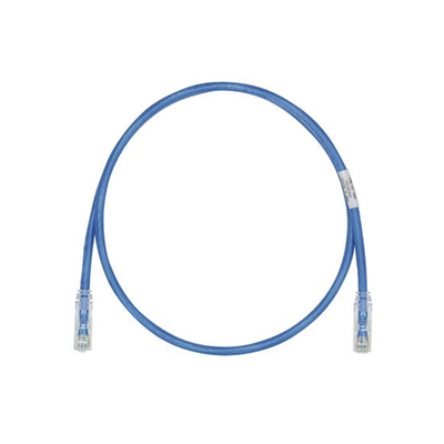 [UTPSP2BUY] Cable de Parcheo TX6, UTP Cat6, 24 AWG, CM, Color Azul, 0.61 Metros (2 Pies)