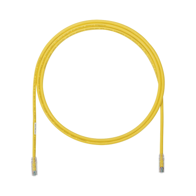 [UTP6AX3YL] Cable de Parcheo UTP, Cat6A, 24 AWG, CM, Color Amarillo, 0.91 Metros (3 Pies)