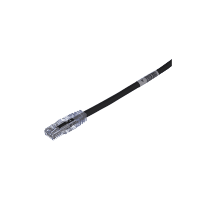 [UTPSP7BLY] Cable de Parcheo TX6, UTP Cat6, 24 AWG, CM, Color Negro, 2.13 Metros (7 Pies)
