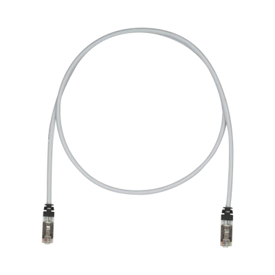 [STP6X7IG] Patch Cord Cat6A, Blindado S/FTP, CM/LS0H, 2.13 Metros (7 Pies), Color Gris