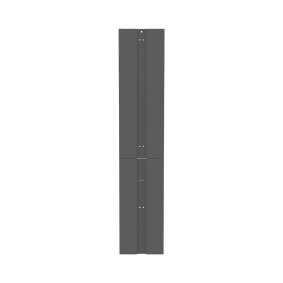 [PR2VEP] Tapa Final de Fila, Para Organizador Vertical PR2V PatchRunner™ 2, de 45 UR, Color Negro