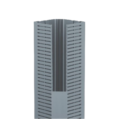 [CWD4LG6] Canaleta para Cable en Esquina, 5.33" x 4.58", 6 Pies, Color Gris