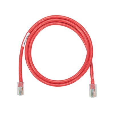 [NK5EPC14RDY] Cable de Parcheo UTP Categoría 5e, con Plug Modular en Cada Extremo - 4.3 Metros (14.11 Pies) - Rojo