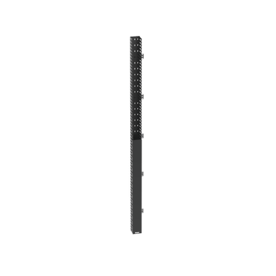 [CWMPV3440] Organizador Vertical IN-Cabinet, Sencillo (Solo Frontal), Para Uso Con Gabinetes Panduit, 40 UR, 4.2 in de Ancho, Color Negro
