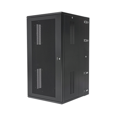 [PZWMC2630P] Gabinete PanZone de Montaje en Pared, de 19in, Puerta Ventilada, 26 UR, 762mm de Profundidad, Color Negro