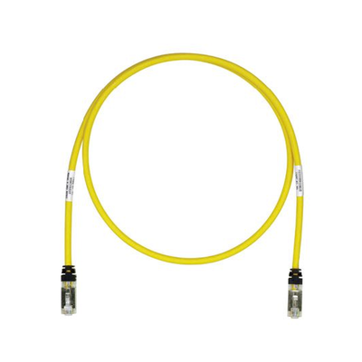 [STP6X20YL] Patch Cord Cat6A, Blindado S/FTP, CM/LS0H, 6.1 Metros (20 Pies), Color Amarillo
