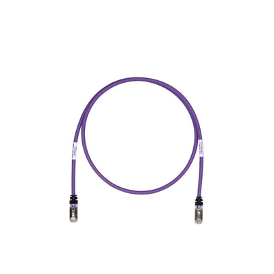 [STP6X20VL] Patch Cord Cat6A, Blindado S/FTP, CM/LS0H, 6.1 Metros (20 Pies), Color Violeta