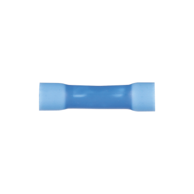 [ESV14BX-L] Conector de Empalme a Tope, Para Cables de 16 a 14 AWG, De Vinilo Aislado, Color Azul, Paquete de 50 Piezas