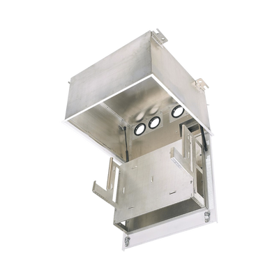 [PZICE] Gabinete de Techo PanZone Premium / 8 UR / Equipo Pasivo / Paneles de Parcheo / Organizador Horizontal / Acceso Frontal / UL2043 Plenum