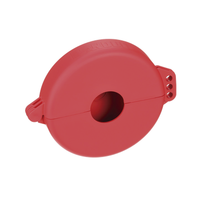 [PSL-V6A] Dispositivo de Bloqueo LOTO para Válvulas de Compuerta, Para Diámetros de 3 a 6.5", Color Rojo