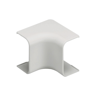 [ICF10IW-X] Esquinero interior, para uso con canaleta LD10, material ABS, Color Blanco Mate