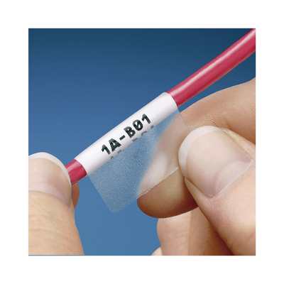 [S100X225YIJ] Hojas con 1000 Etiquetas Auto-Laminadas para Impresora Láser/Inyección de Tinta, para Cables de 6.1 a 12.2 mm de Diámetro (8 - 4 AWG)