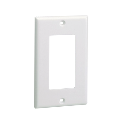 [CPGWH] Placa de Pared Frontal Estándar GFCI, Material ABS, Color Blanco