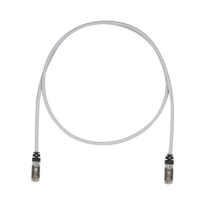 [STP6X3MIG] Patch Cord Cat6A, Blindado S/FTP, CM/LS0H, 3 Metros (9.84 Pies), Color Gris