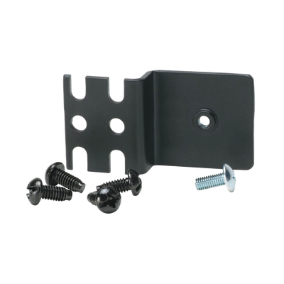 [FZBLP] Soporte Para Canaleta Fiber-Duct™ 2x2 o 4x4, Para Instalación en Rieles de Rack de 2 o 4 Postes, Color Negro