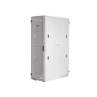 [XGL84212W] Gabinete FlexFusion™ XGL (Light) para Centros de Datos, 42 UR, 800 mm de Ancho, 1070 mm de Profundidad, Fabricado en Acero, Color Blanco