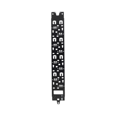 [XG-VCM45B] Panel Administrador de Cables Vertical para Gabinete FlexFusion™ de 45RU, Acepta Anillos en D, Anillos S1DR, S2DR y L; S1LR, S2LR, Color Negro