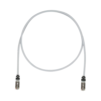 [STP6X17IG] Patch Cord Cat6A, Blindado S/FTP, CM/LS0H, 5.18 Metros (17 Pies), Color Gris