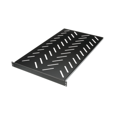 [RSHLF36] Charola para Soportar Equipos en Rack de 19" de 4 Postes, Profundidad Máxima de 36 in, Capacidad de Carga de 113 kg, 1 UR