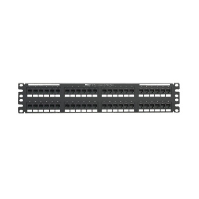[NK5EPPG48Y] Panel de Parcheo de Impacto 110, Plano, Categoría 5e, de 48 Puertos, 2UR