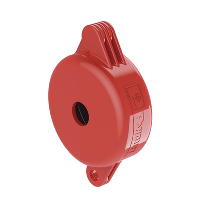[PSL-V2A] Dispositivo de Bloqueo LOTO para Válvulas de Compuerta, para Diámetros de 1" a 3", Color Rojo