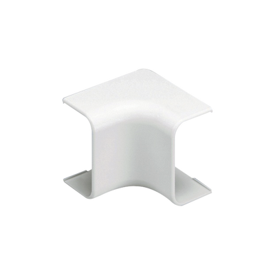 [ICF5IW-E] Esquinero interior, para uso con canaleta LD5, material ABS, Color Blanco Mate