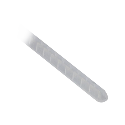 [GEE62F-A-C] Cubre-filos Ranurado con Adhesivo, para Bordes de 0.9 a 1.6mm, de 30.5m de Largo, Color Natural