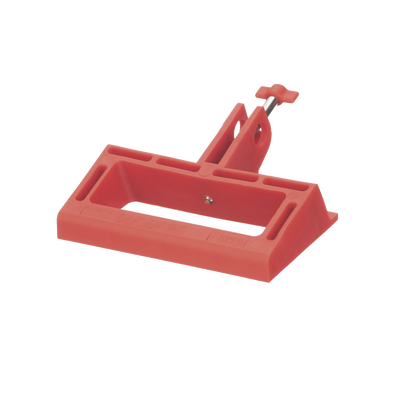 [PSL-CBL] Bloqueador LOTO de Manija Grande para Disyuntores de Caja Moldeada, 2.24" (56.8m) Largo x 3.75" (95.2mm) Ancho. Color rojo