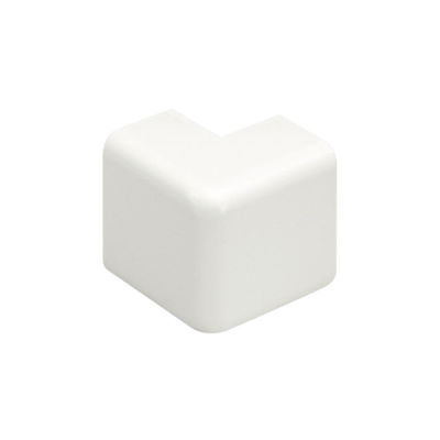[OCF10IW-X] Esquinero exterior, para uso con canaleta LD10, material ABS, Color Blanco Mate