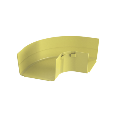 [FRRA6X4LYL] Ángulo Recto a 90º Horizontal, Para Canaletas FiberRunner™ 6X4, Color Amarillo