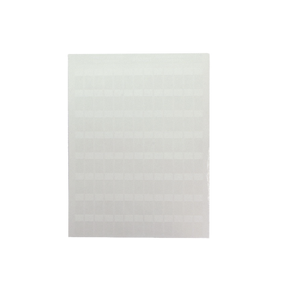 [S050X125YAJ] Hojas con 5000 Etiquetas Auto-Laminadas para Impresora Láser/Inyección de Tinta, para Cables de 3 a 7.1 mm de Diámetro (12 - 10 AWG), Color Blanco