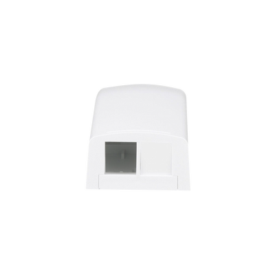 [NK2BXWH-A] Caja de Montaje en Superficie, Para 2 Módulos Keystone, Color Blanco