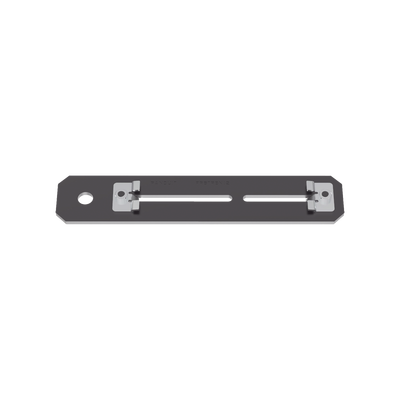 [FR6TRBN12] Soporte de Montaje a Techo, para Canaletas FiberRunner 4X4 o 6x4, Uso con Varilla Roscada de 0.5 in, Color Negro