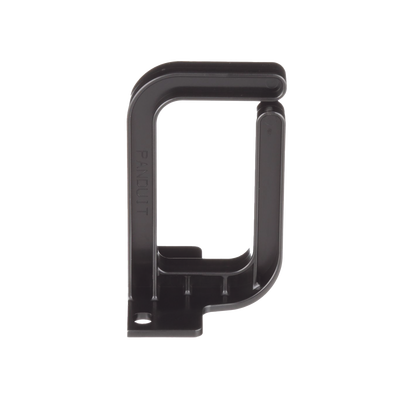 [CMVDR1S] Anillo Tipo D Vertical, Para Gabinetes de Telecomunicaciones, 1 UR, Color Negro