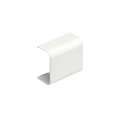 [CF10IW-X] Unión recta, para uso con canaleta LD10, material ABS, Color Blanco Mate