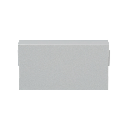 [CHB2MWH-X] Módulo de Tapa Ciega (Inserto Ciego), de 1/3, Color Blanco, 1 Pieza
