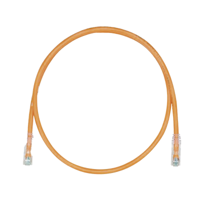 [UTPSP8MORY] Cable de Parcheo TX6, UTP Cat6, 24 AWG, CM, Color Naranja, 8 Metros (26.25 Pies)