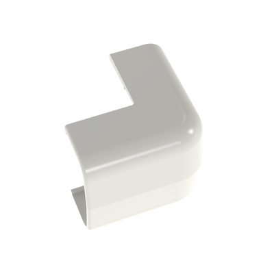 [OCF5IW-E] Esquinero exterior, para uso con canaleta LD5, material ABS, Color Blanco Mate