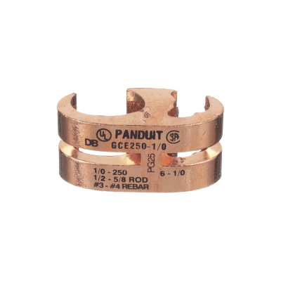 [GCE250-250-Q] Conector de Conexión a Tierra tipo "E" para Conductor 1/0 AWG STR – 250 KCMIL (70–120mm²) MAIN y TAP