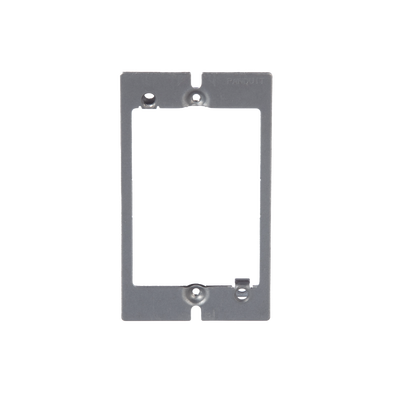 [MWBA1] Adaptador de Placa de Pared, de Una Salida, Material CRS/Zinc