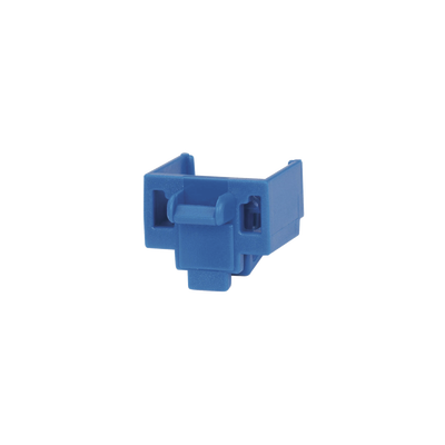 [PSL-DCJB-BU] Kit de 10 Dispositivos para Bloquear Puertos Jack RJ45, Color Azul, Incluye Llave de Extracción