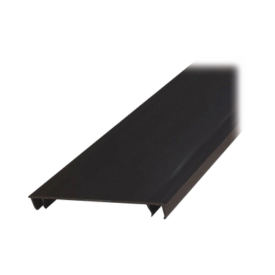 [HC2BL6] Tapa para Canaleta Ranurada Tipo H, de 55.1 mm de Ancho, 1828.8 mm de Largo, Color Negro