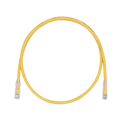 [UTPSPL8MYLY] Cable de Parcheo TX6, UTP Cat6, 24 AWG, LSZH, Color Amarillo, 8 Metros (26.25 Pies)