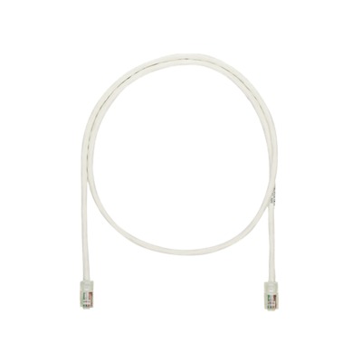 [NK5EPC5Y] Cable de Parcheo UTP Categoría 5e, con Plug Modular en Cada Extremo - 1.5 Metros (4.92 Pies) - Blanco Mate