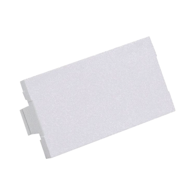 [CHB2MIW-X] Módulo de Tapa Ciega (Inserto Ciego), de 1/3, Color Blanco Mate, 1 Pieza