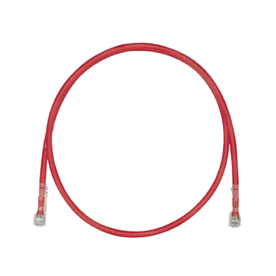 [UTPSPL8MRDY] Cable de Parcheo TX6, UTP Cat6, 24 AWG, LSZH, Color Rojo, 8 Metros (26.25 Pies)