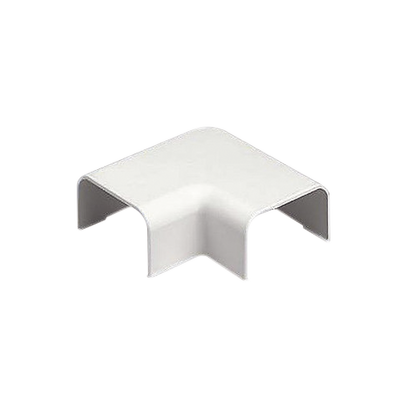 [RAF3IW-E] Conexión en ángulo recto "L", para uso con canaleta LD3, material ABS, Color Blanco Mate