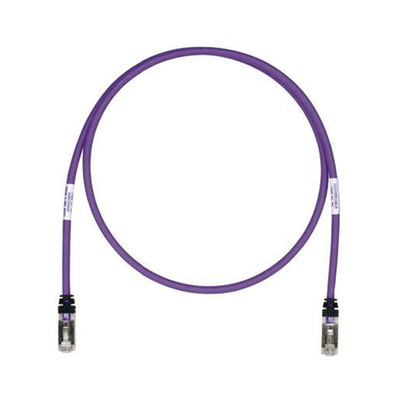 [STP6X5VL] Patch Cord Cat6A, Blindado S/FTP, CM/LS0H, 1.52 Metros (5 Pies), Color Violeta
