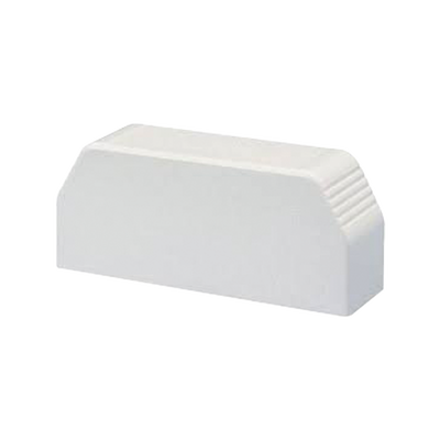 [T70ECIW] Tapa final, para uso con canaleta T70, Material PVC Rígido, Color Blanco Mate